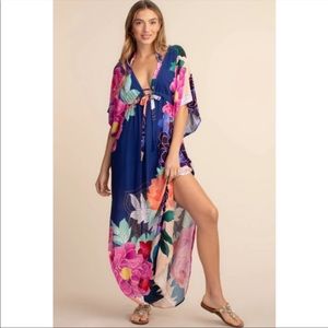 Trina Turk Opulent Oasis Maxi Coverup Caftan
